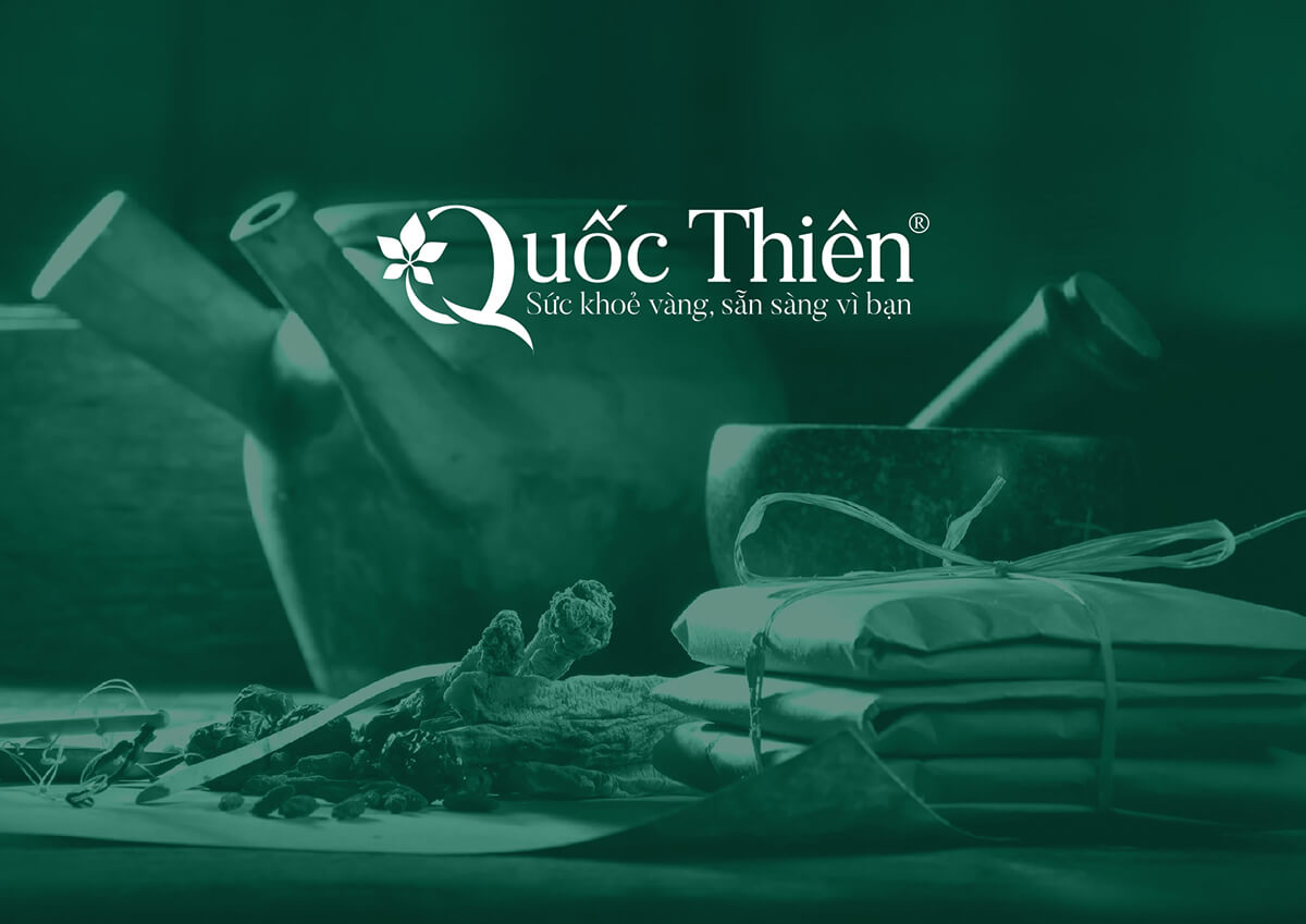 Logo đông y Quốc Thiên