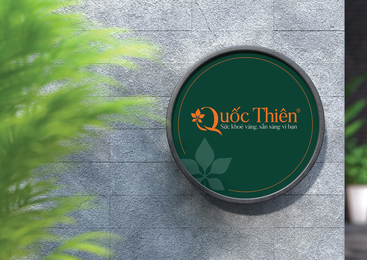 Logo đông y Quốc Thiên