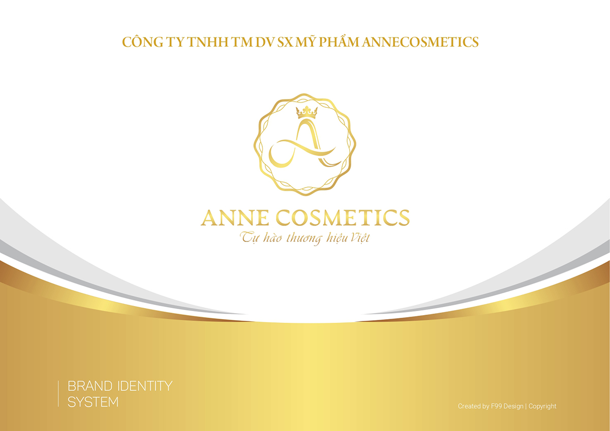 Thiết kế logo mỹ phẩm Anne Cosmetic