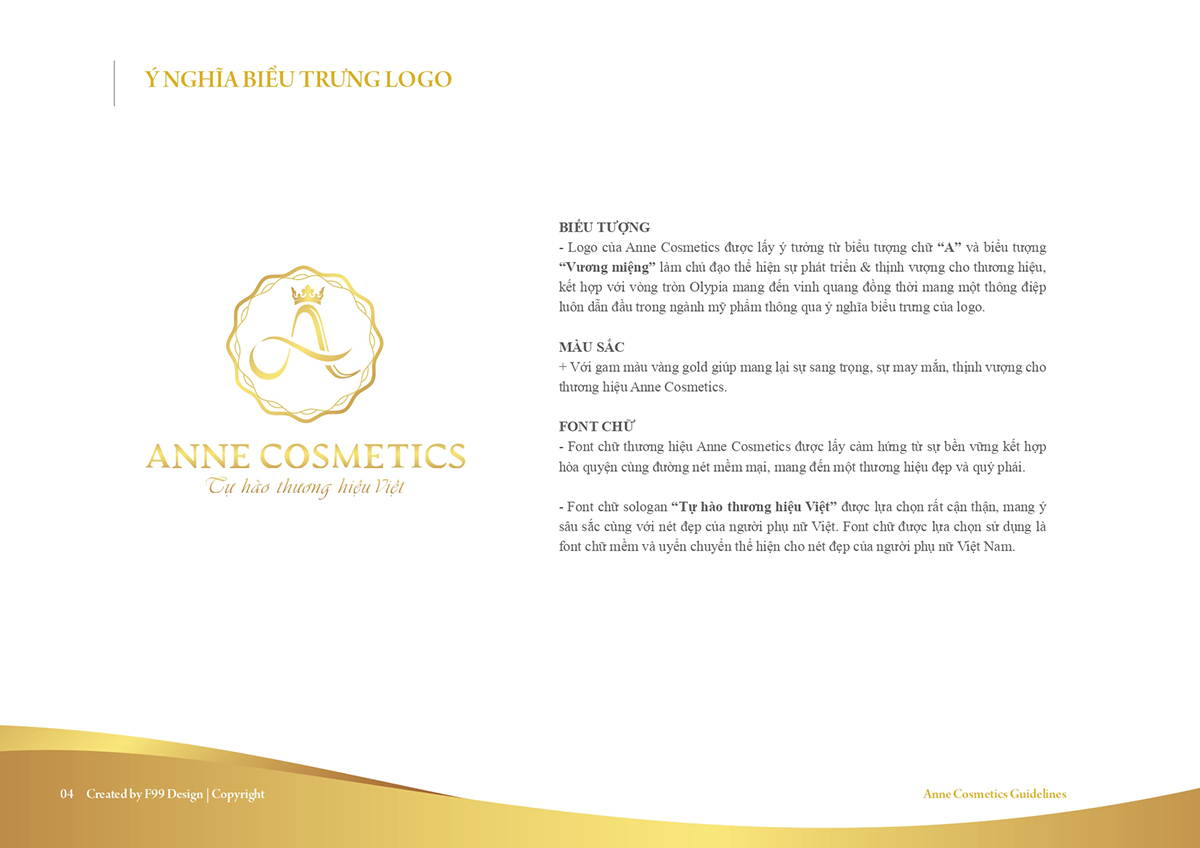 Ý nghĩa biểu trưng logo Anne Cosmetics